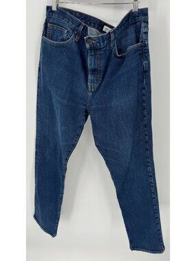 Crosby & Howard Relaxed Fit Dark Wash Denim Jeans Men’s Size 38